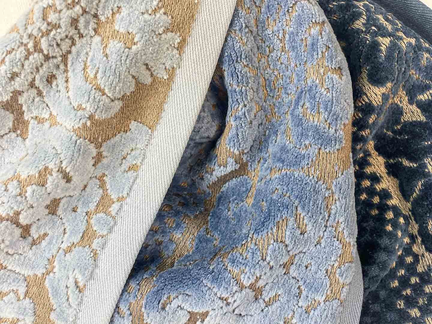 Рушник банний GM Textile Дамаск білий махровий велюр 70х140 — фото 2