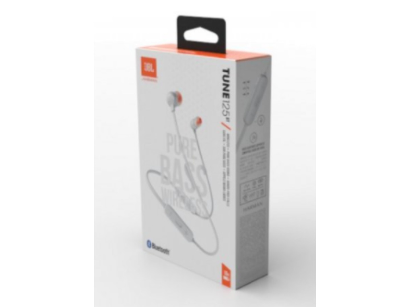Навушники вкладиші бездротові JBL JBLT125BTWHT — фото 7