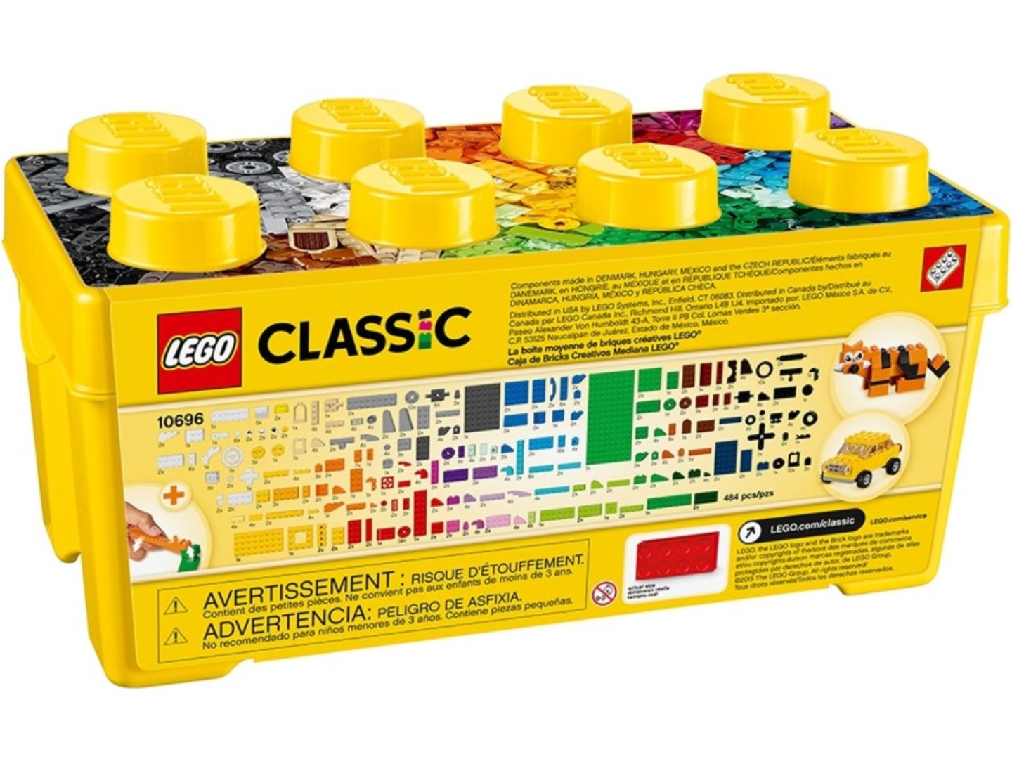 Конструктор LEGO Classic Набір для творчості середнього розміру (10696) — фото 13