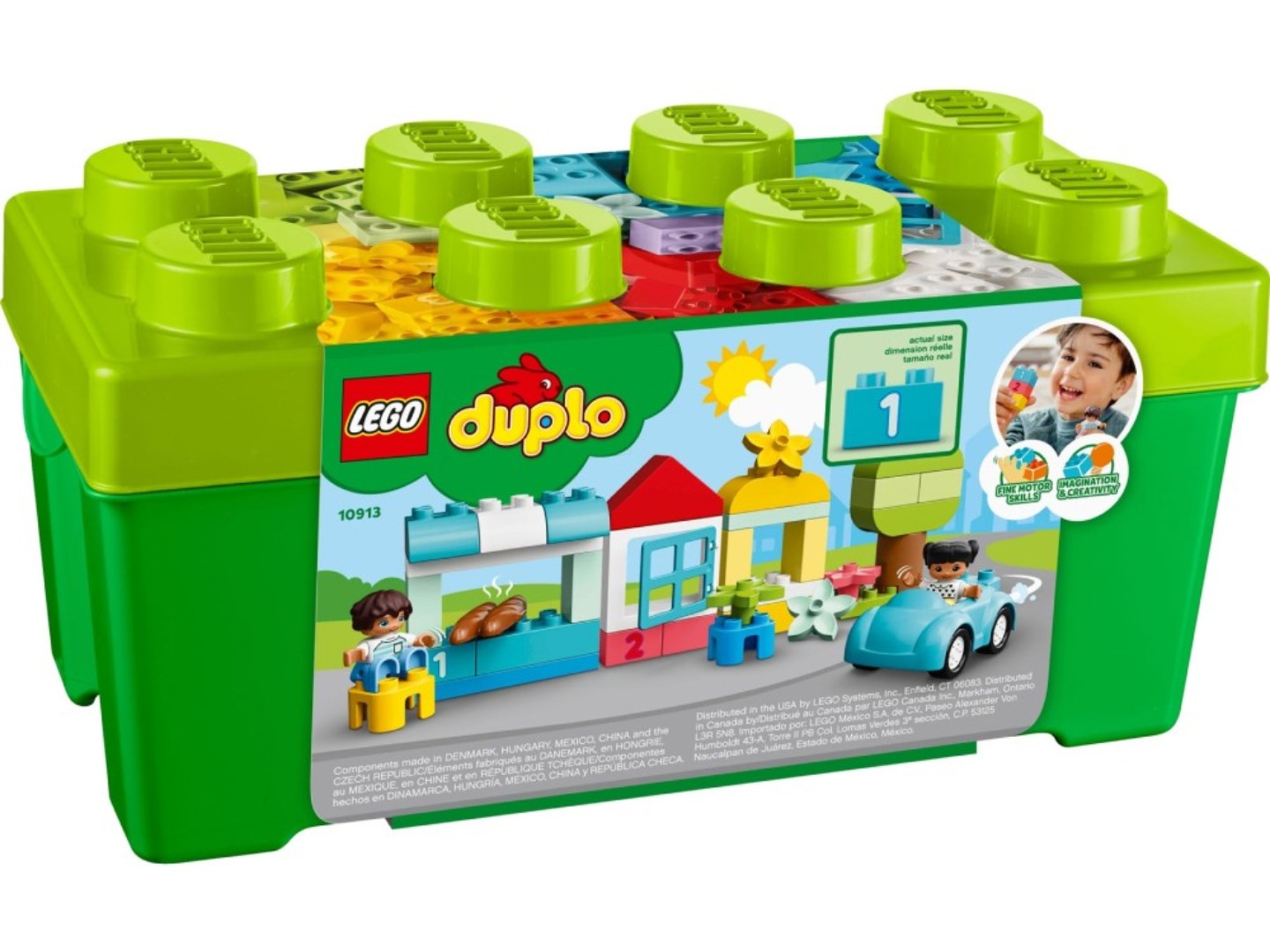 Конструктор LEGO DUPLO Коробка з кубиками (10913) — фото 9
