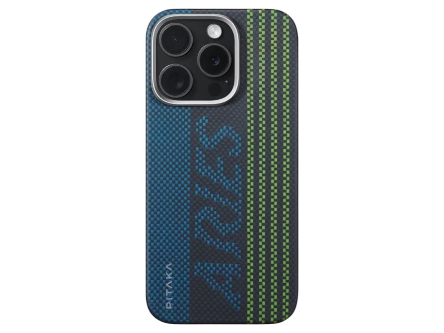 Чохол для смартфону Pitaka Tactile Woven Aries Credit Card for iPhone 16 Pro Max (KI1601CRP)