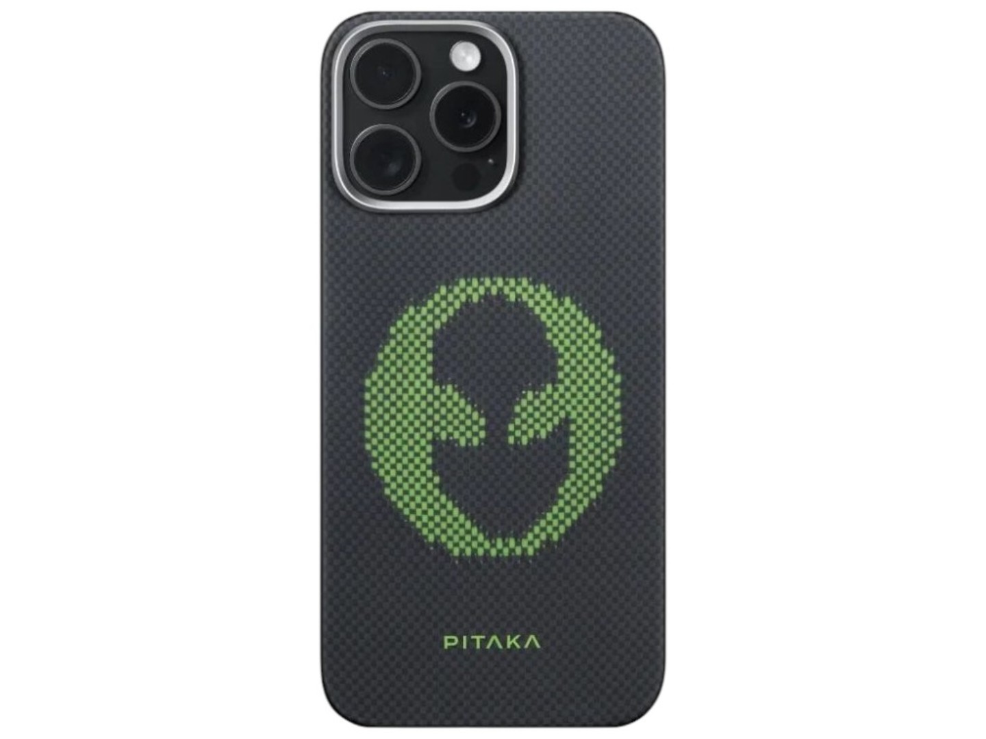 Чохол для смартфону Pitaka Tactile Woven Aries Alien for iPhone 16 Pro (KI1601AL)