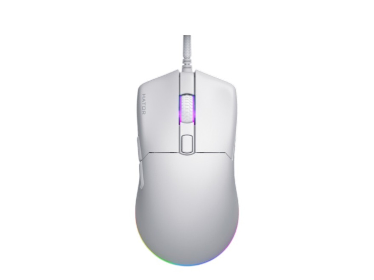 Миша дротова ігрова Hator Pulsar 3 (HTM611) White