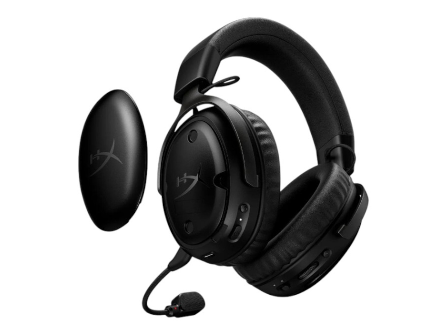 Гарнітура бездротова ігрова HyperX Cloud III S, WL/USB-A/USB-C Black (A59YZAA) — фото 9