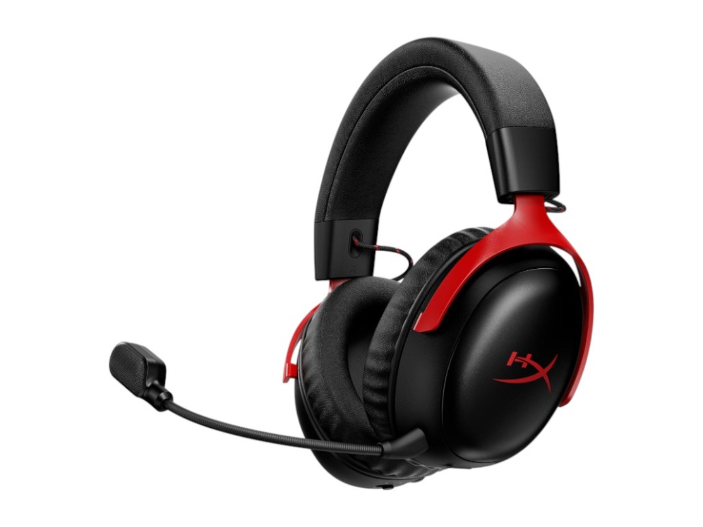 Гарнітура бездротова ігрова HyperX Cloud III S, WL/USB-A/USB-C Black-Red (A59Z0AA) — фото 1
