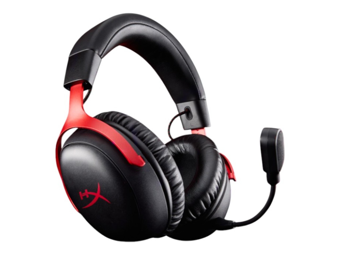 Гарнітура бездротова ігрова HyperX Cloud III S, WL/USB-A/USB-C Black-Red (A59Z0AA) — фото 2
