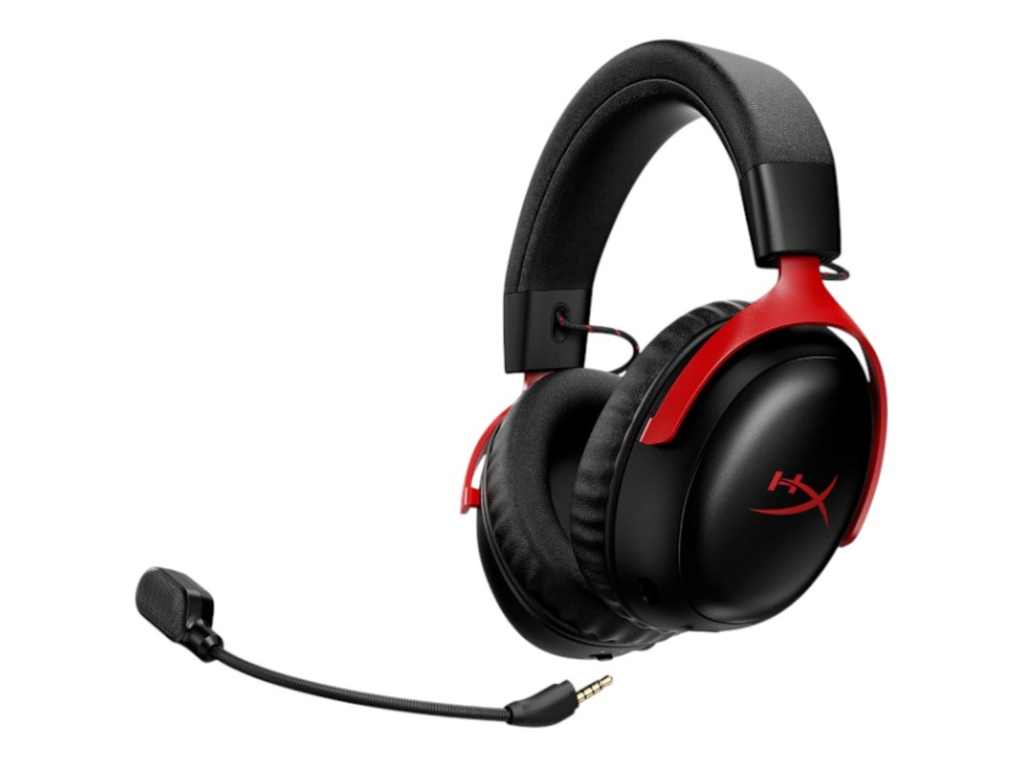 Гарнітура бездротова ігрова HyperX Cloud III S, WL/USB-A/USB-C Black-Red (A59Z0AA) — фото 5