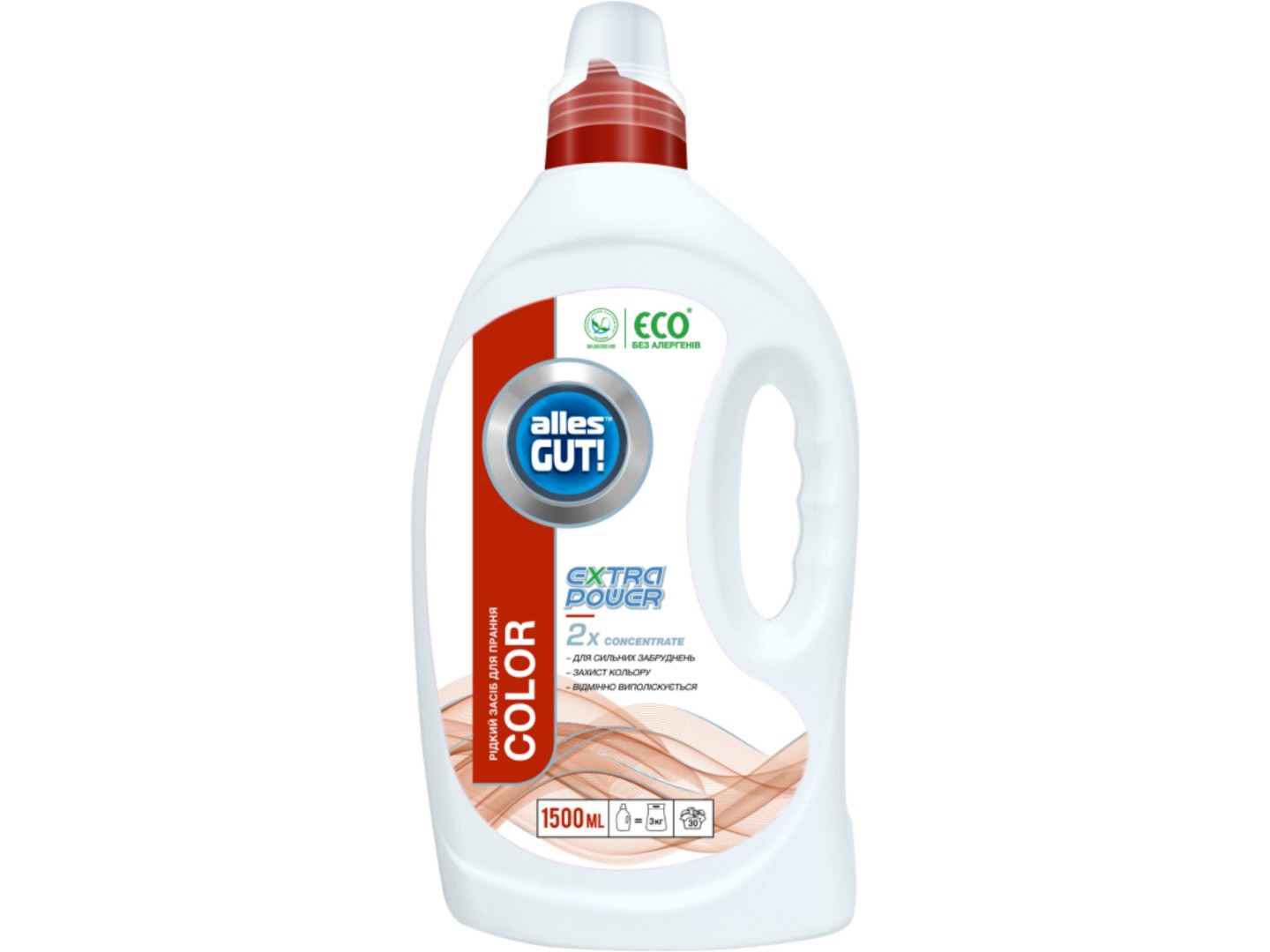 Гель для прання Alles GUT! ECO Color 1,5 л — фото 1
