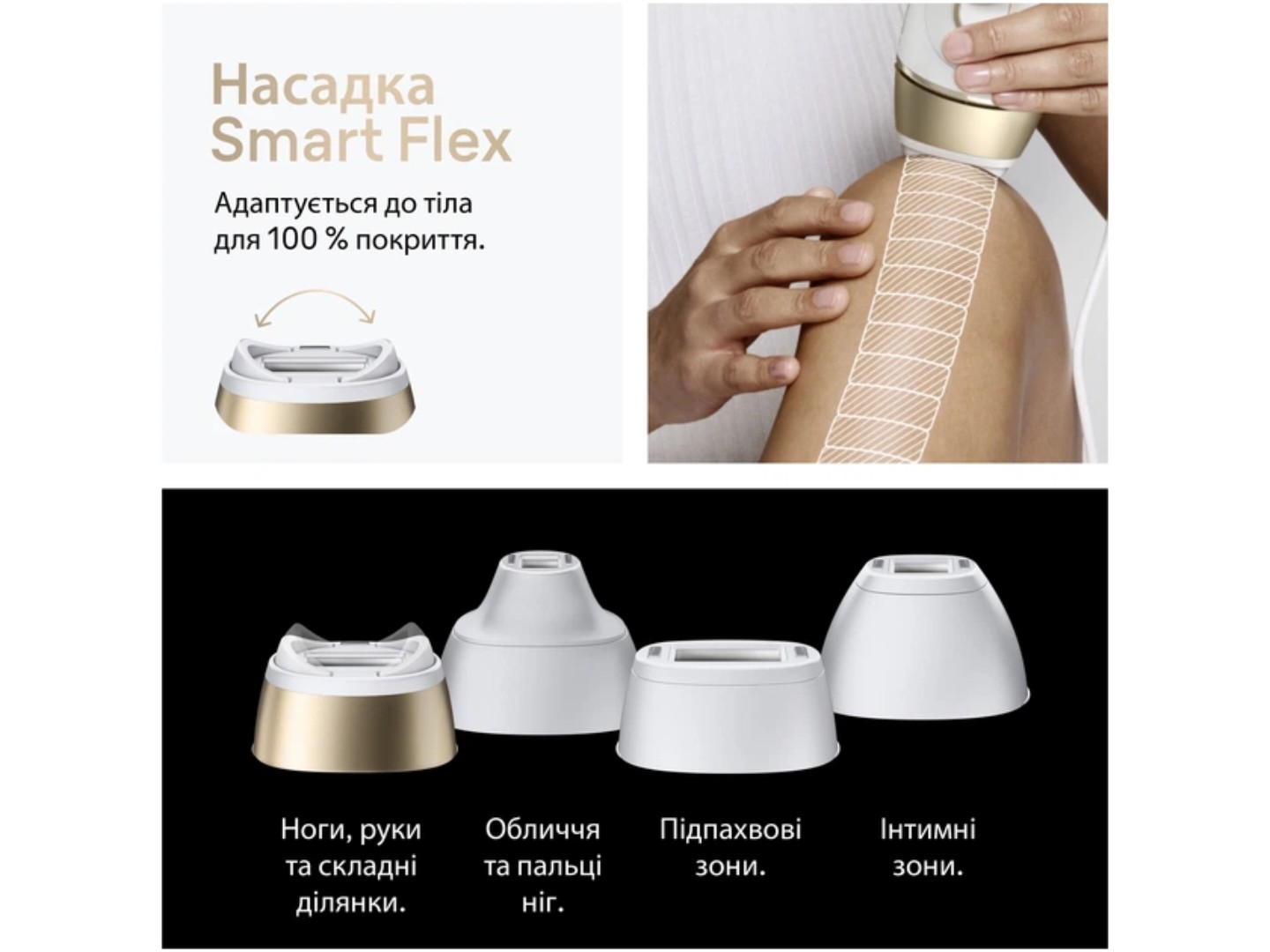 Фотоепілятор Braun Silk Expert Pro 5 PL5412 + Тример для обличчя + Бритва Gillette Venus Extra Smooth + Косметичка (8700216938006) — фото 4