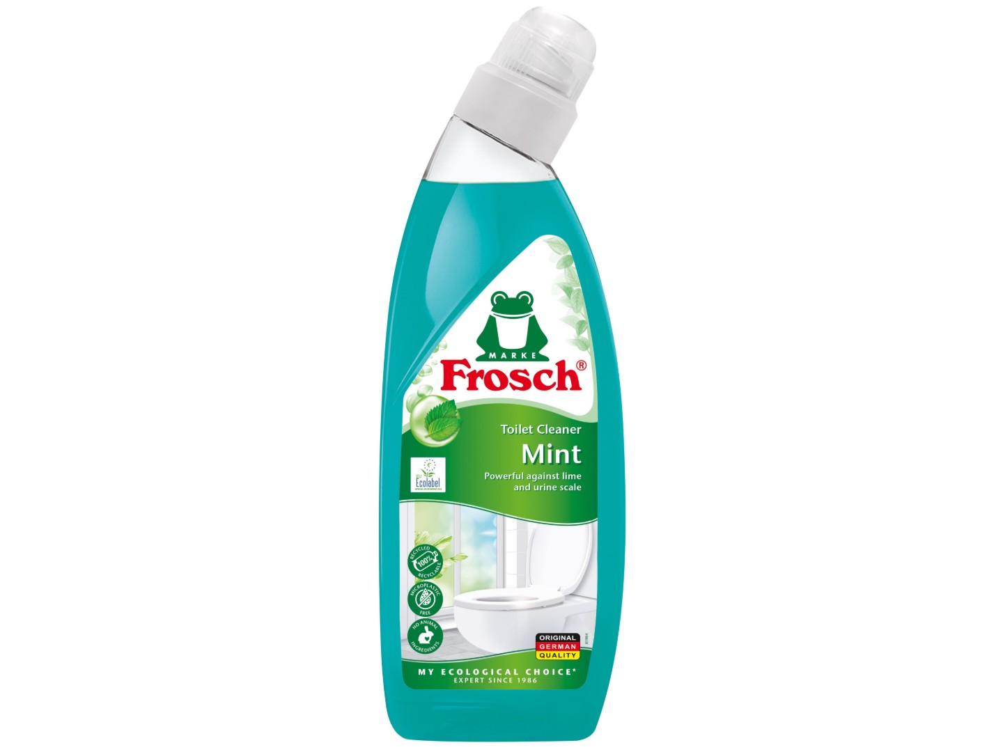 Засіб для чищення унітазу Frosch Гель М'ята 750 мл — фото 1