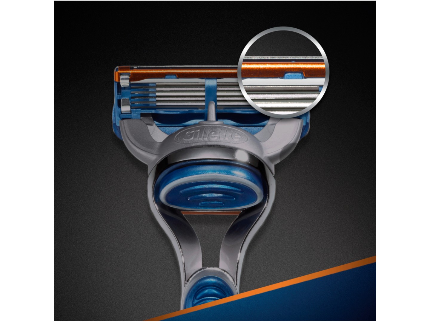 Станок чоловічий Gillette FUSION Верстат + 2 картриджа 1шт — фото 4