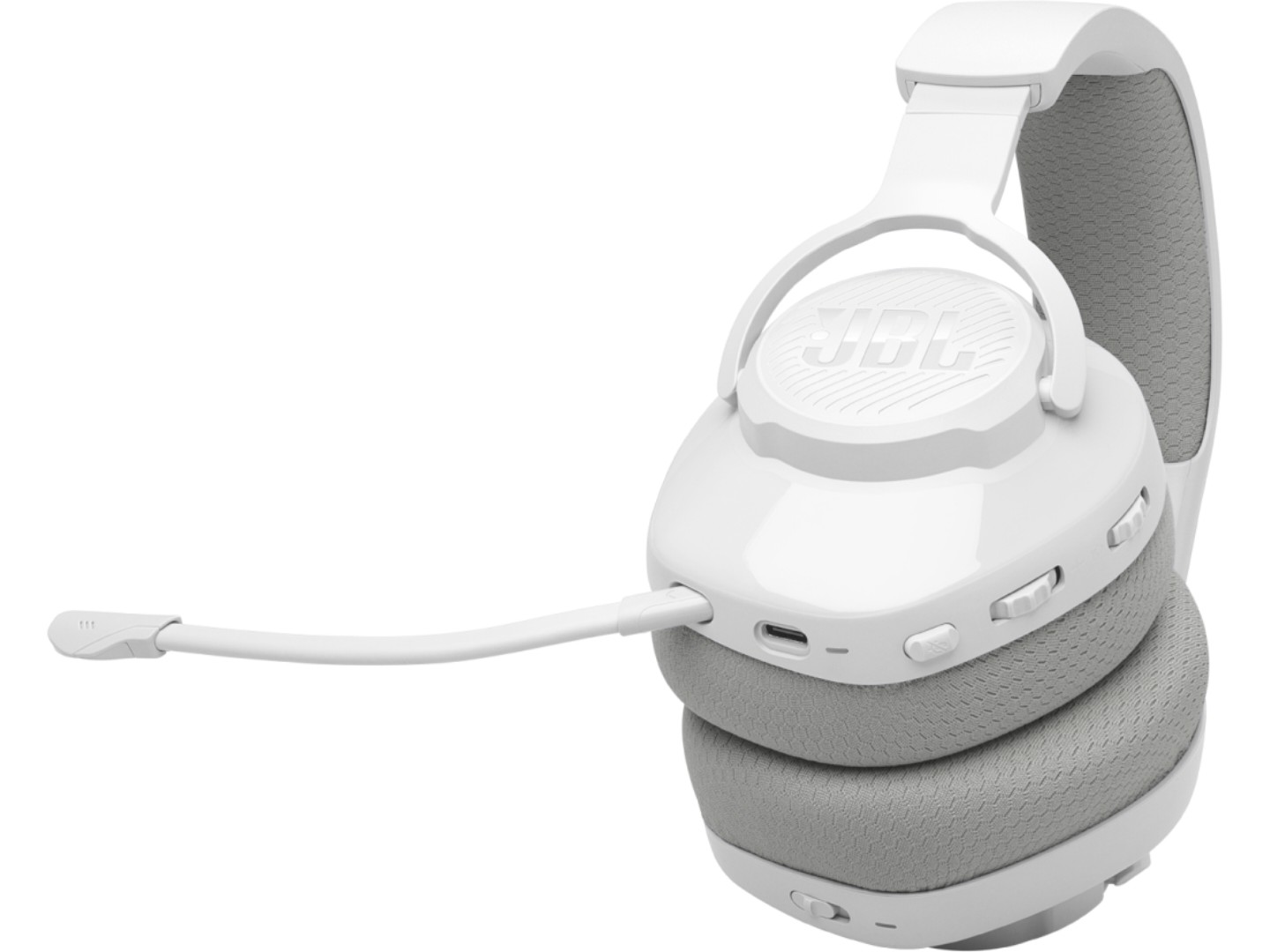 Гарнітура бездротова ігрова JBL Quantum 360 Wireless (JBLQTUM360WHT) — фото 6
