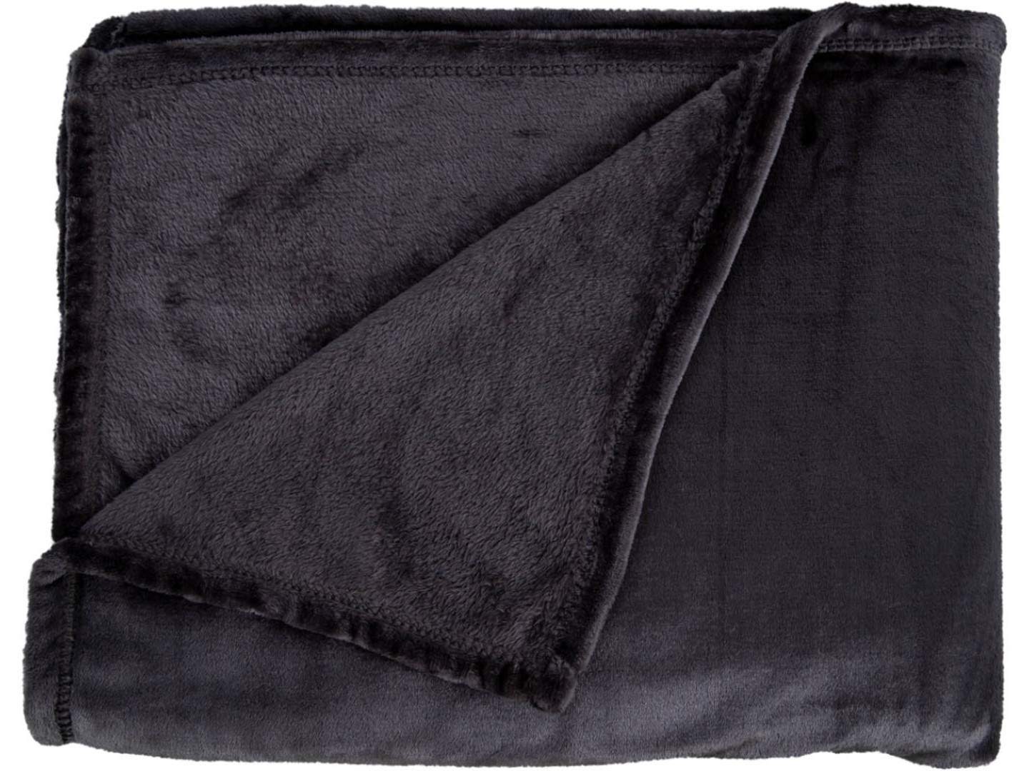 Плед євро Love you фліс темно-сірий 200х220 см (8274) — фото 9