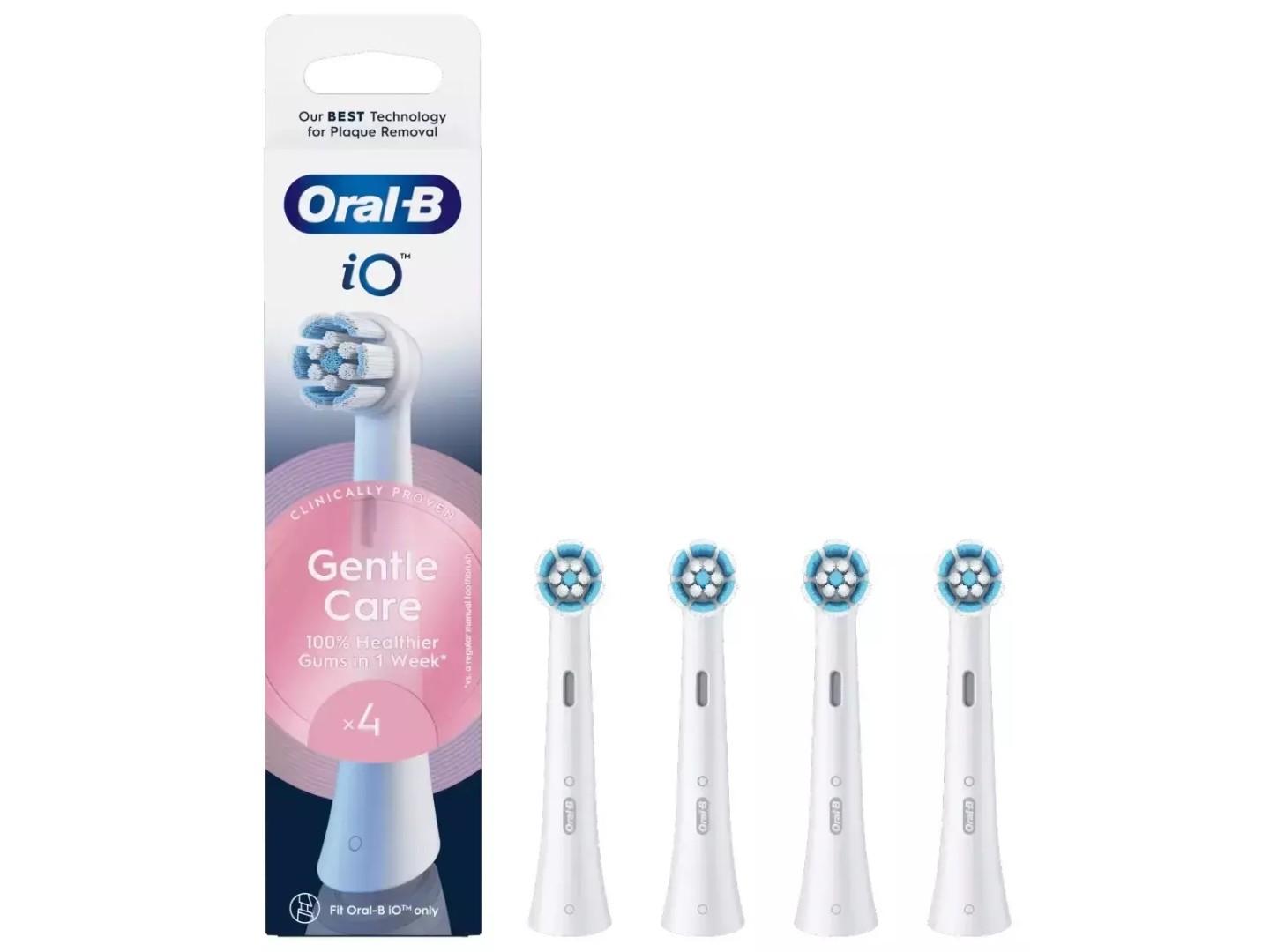 Насадка для зубної щітки Oral-B iO RB SWF-4 4шт — фото 1