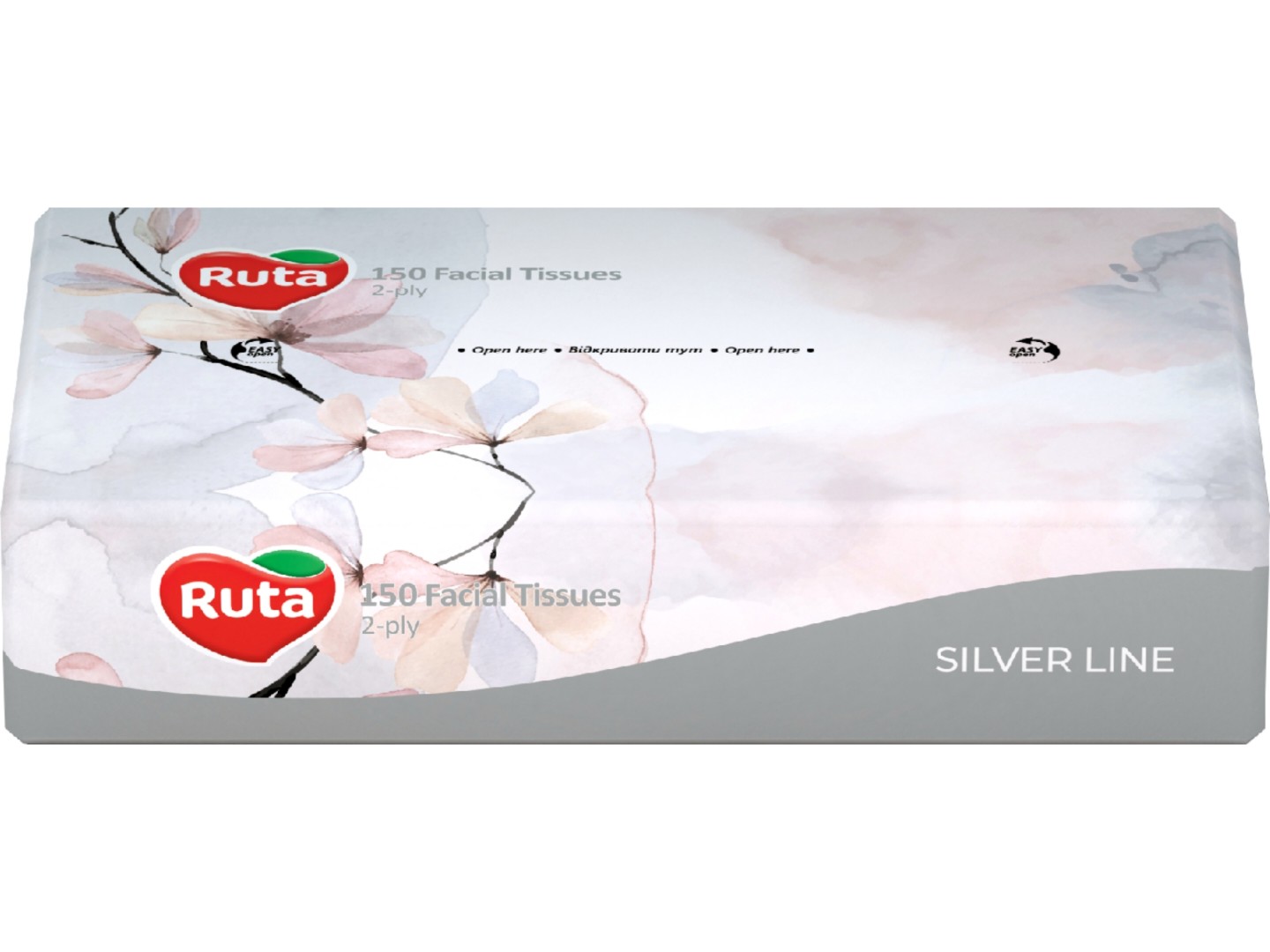 Серветки паперові Ruta 2 шари 150 аркушів (4820023745599)