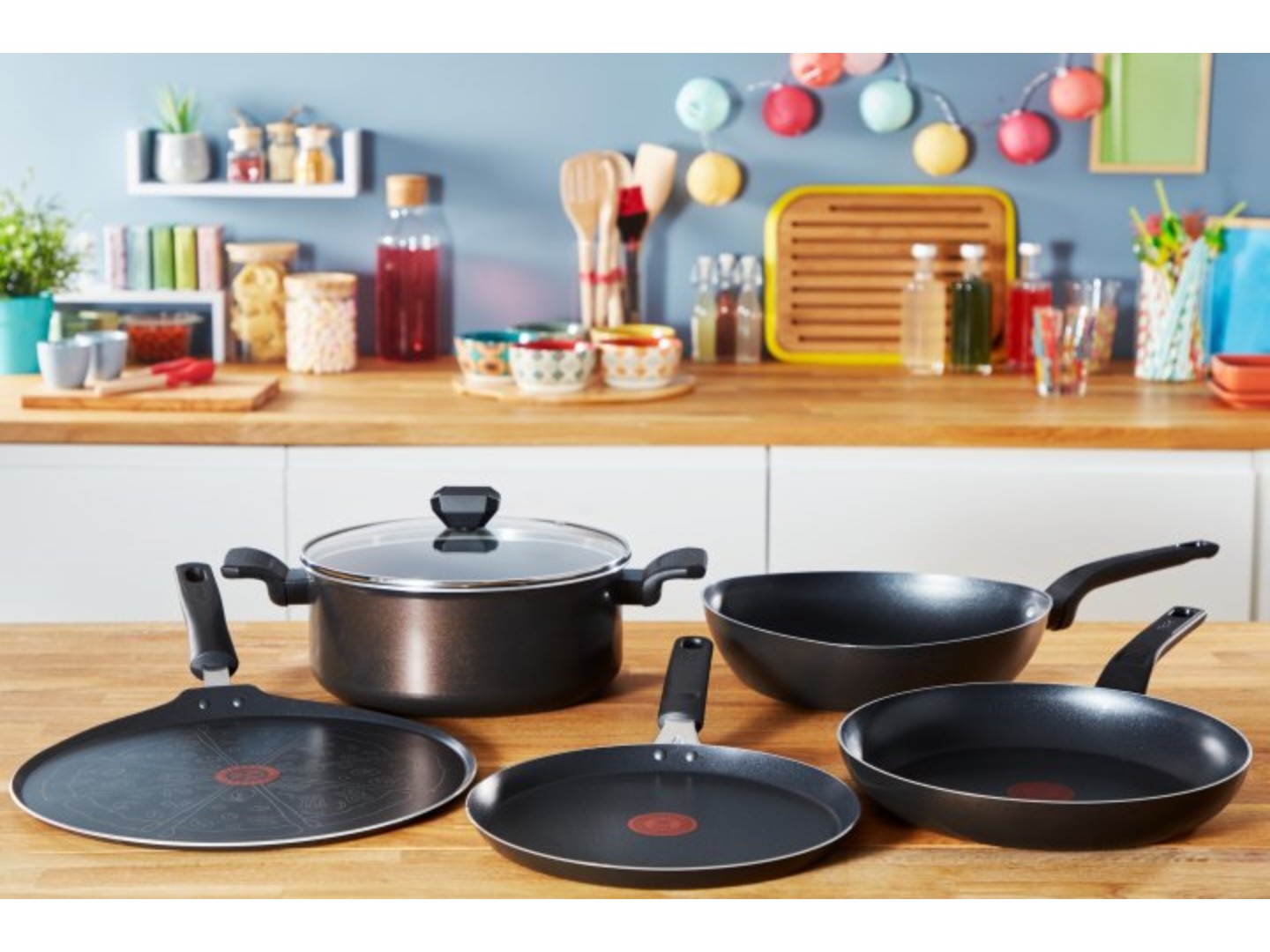 Сковорода універсальна Tefal B5670553 Simply Clean 26 см — фото 4