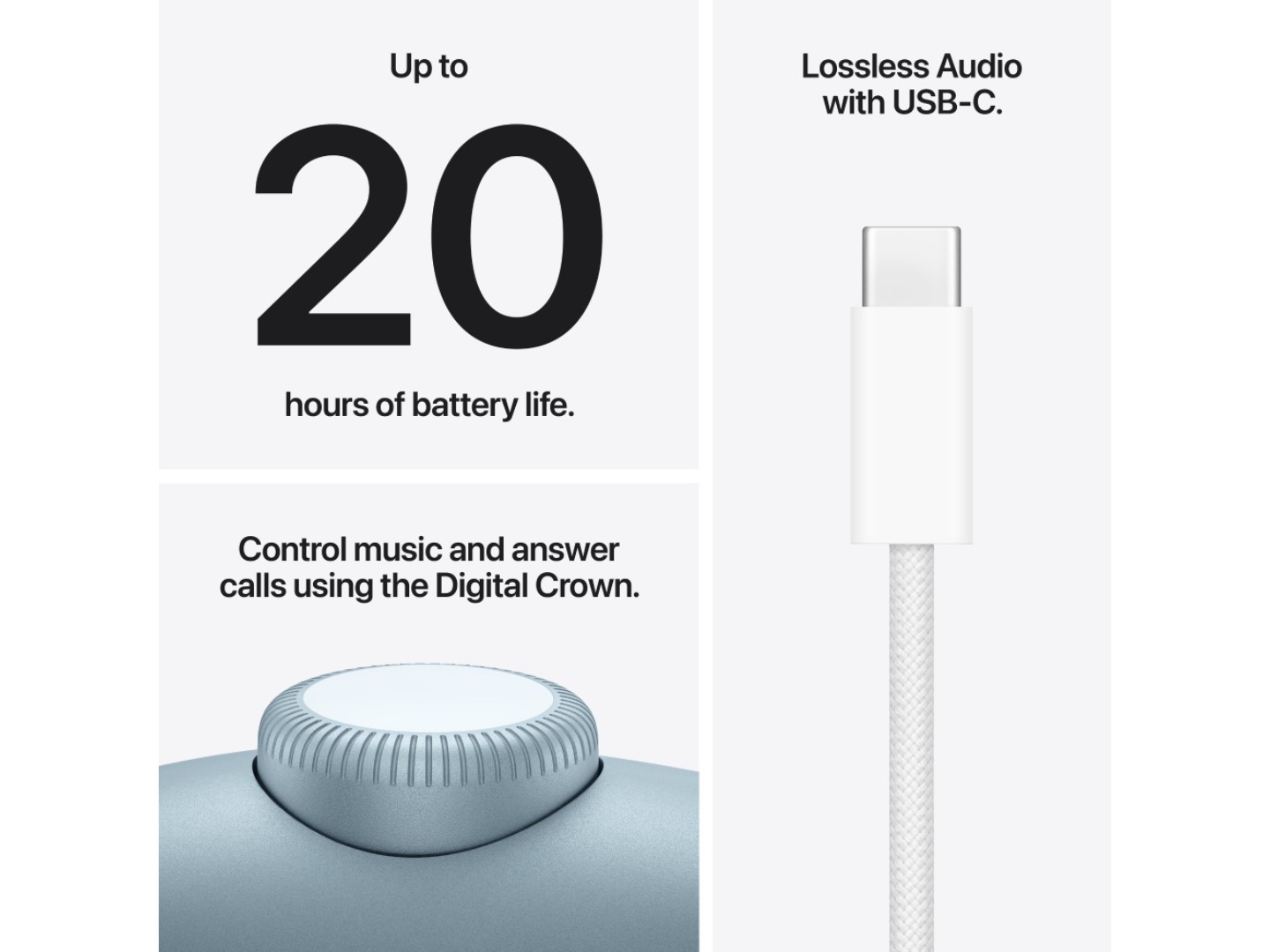 Навушники повнорозмірні бездротові Apple AirPods Max 2 Blue (MHWM4ZE/A) — фото 7