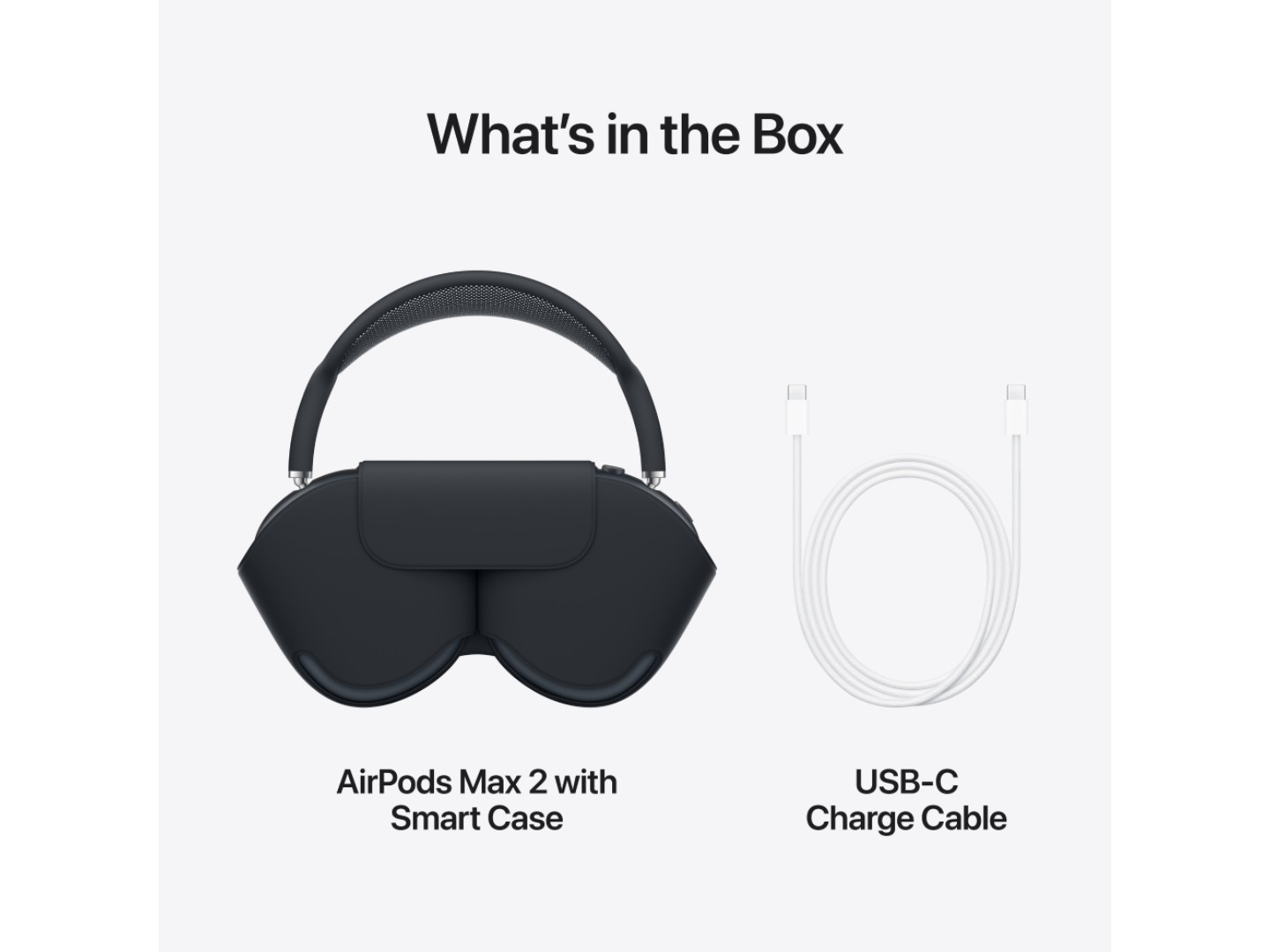 Навушники повнорозмірні бездротові Apple AirPods Max 2 Midnight (MHWK4ZE/A) — фото 3