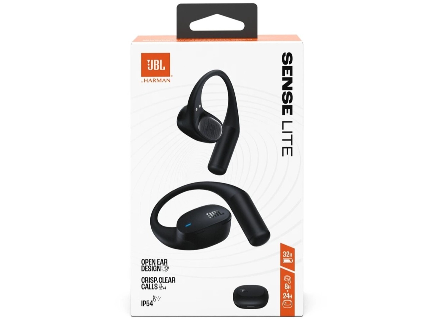 Навушники вкладиші бездротові TWS JBL Sense Lite Black (JBLSENSELITEBLK) — фото 10