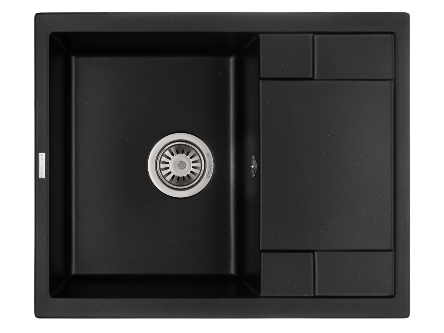 Мийка кухонна GRANADO Altea Black Shine — фото 1