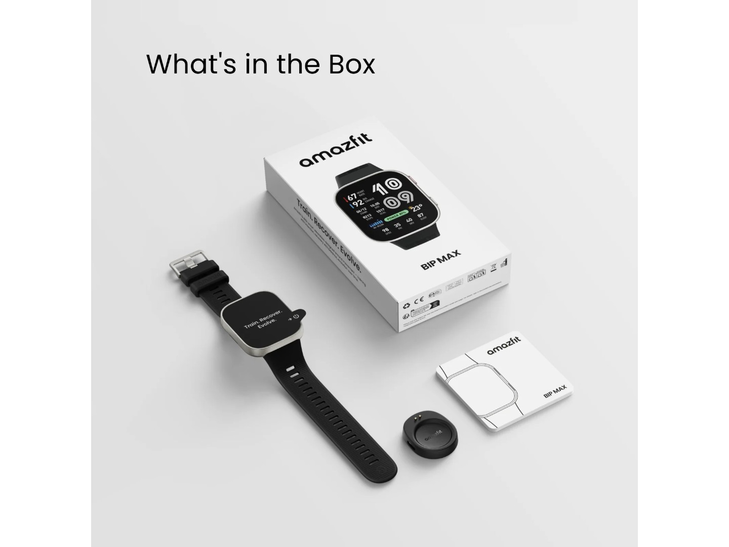 Смарт-годинник Amazfit Bip Max Carbon Gray — фото 2