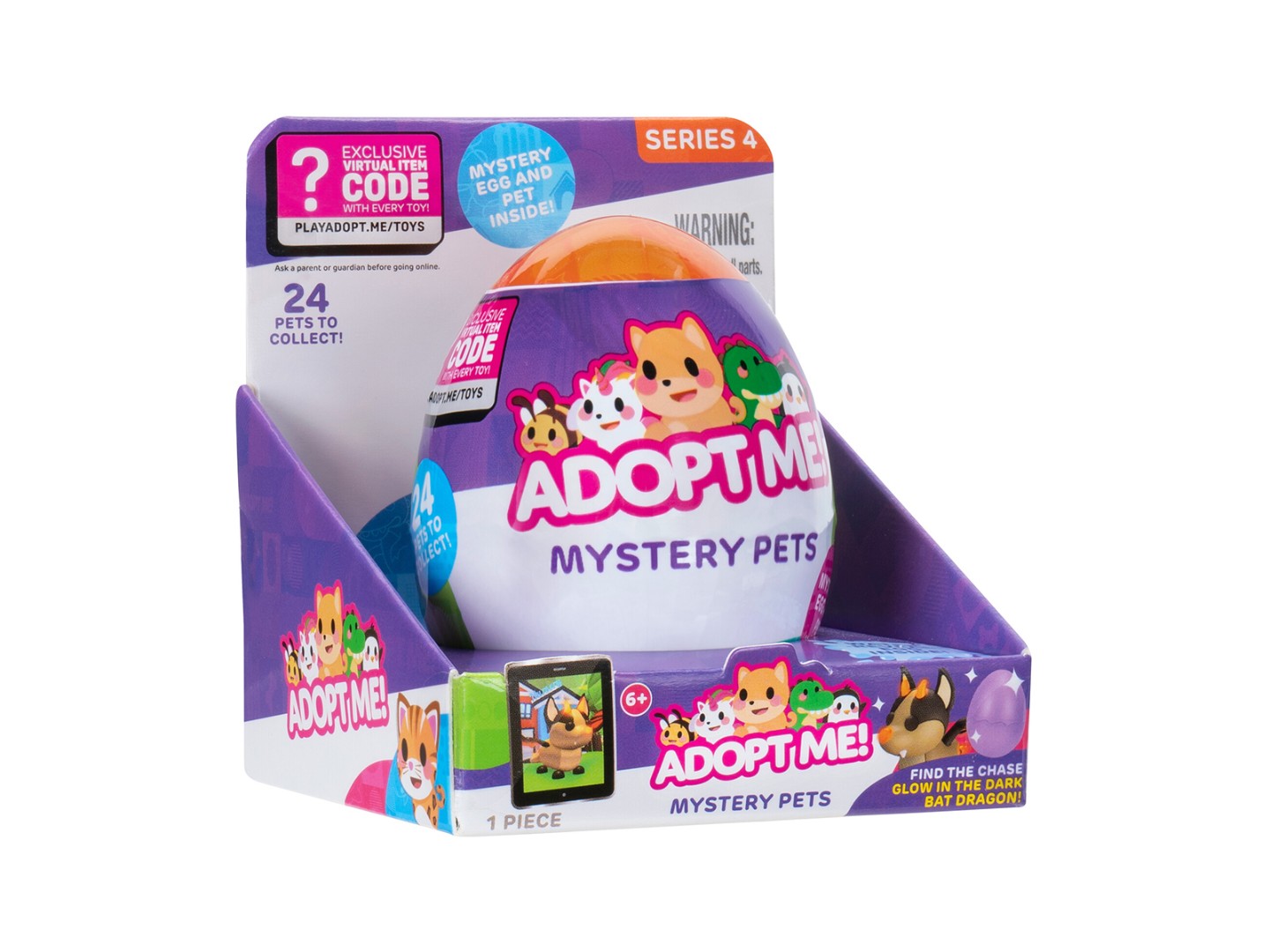 М'яка іграшка-сюрприз Adopt Me! S4 – КАЗКОВІ ТВАРИНИ 24 видів в асортименті (AME0107) — фото 6