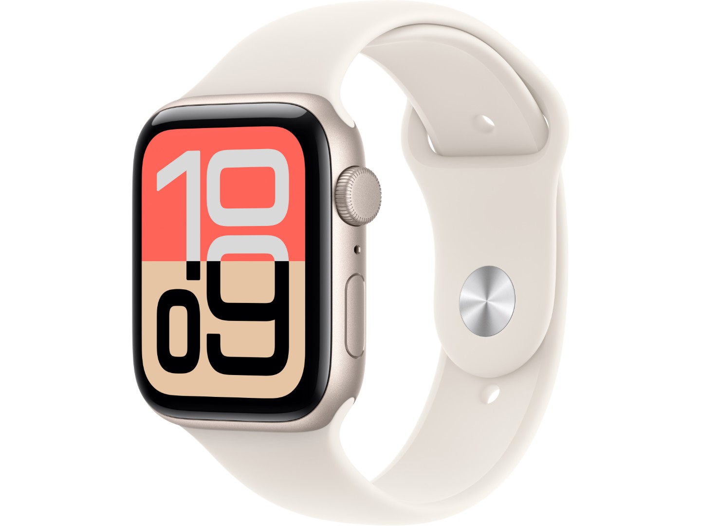 Смарт-годинник Apple Watch SE 3 GPS 40mm Starlight Aluminium Case with Starlight Sport Band - S/M