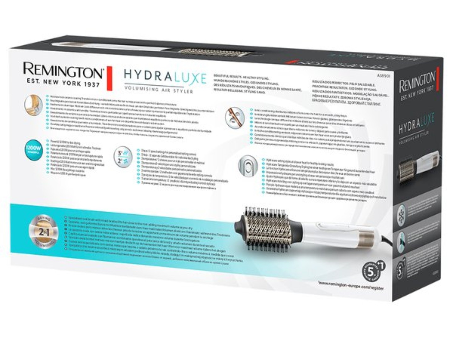 Фен-щітка Remington AS8901 Hydraluxe — фото 14