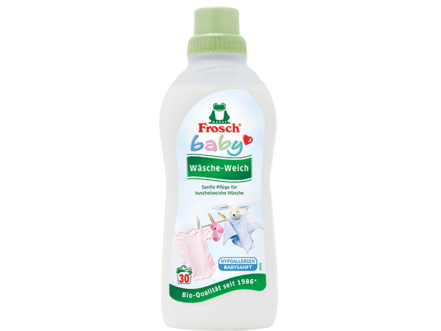 Ополіскувач для білизни Frosch Baby Той, хто доглядає 750 мл — фото 1