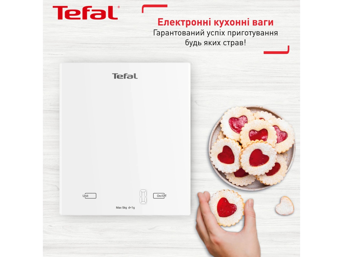Ваги кухонні Tefal BC5504V0 ESSENTIAL 2 — фото 5