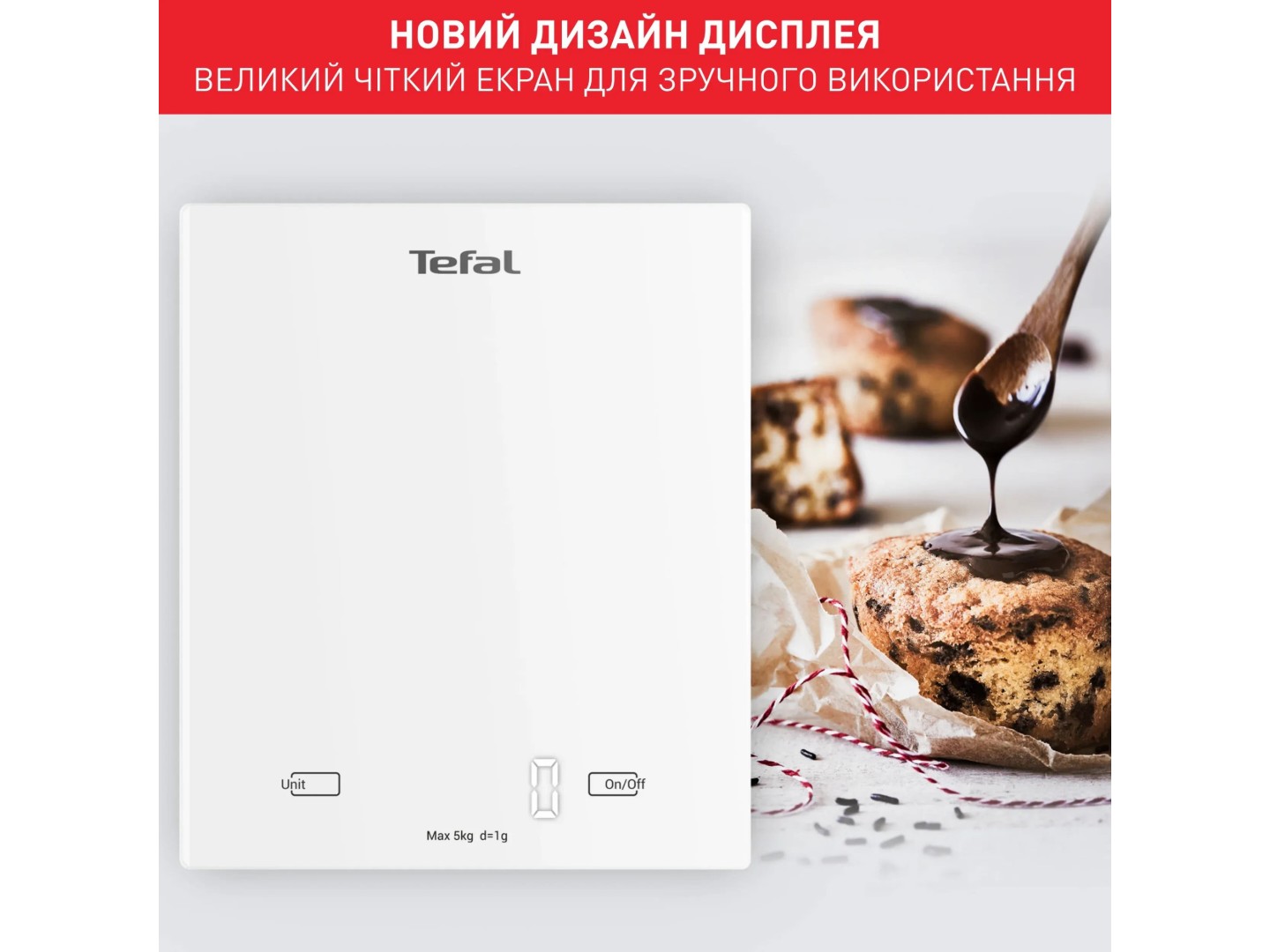 Ваги кухонні Tefal BC5504V0 ESSENTIAL 2 — фото 4