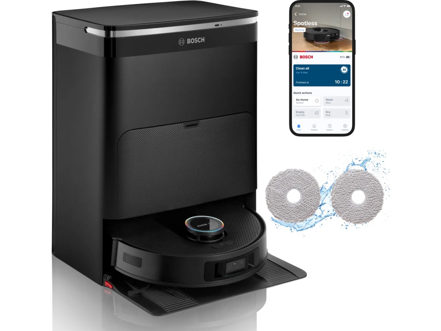 Робот-пилосос миючий Bosch BCRDW3BX