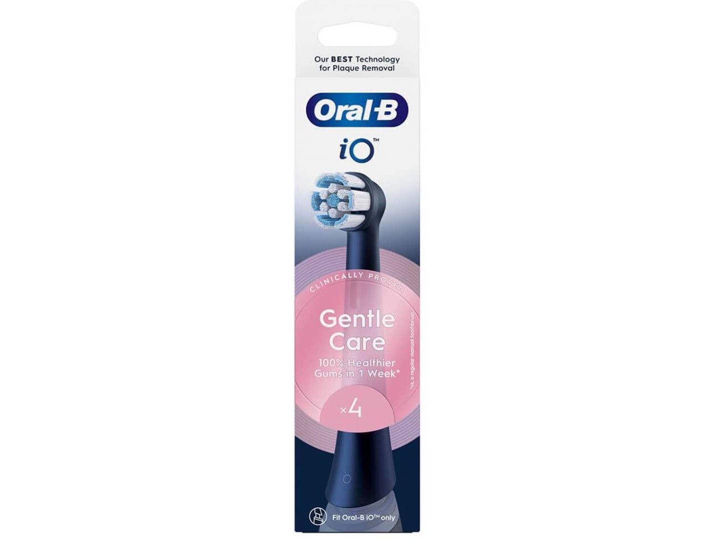 Насадка для зубної щітки Oral-B Braun iO Gentle Care Black 4 од — фото 11
