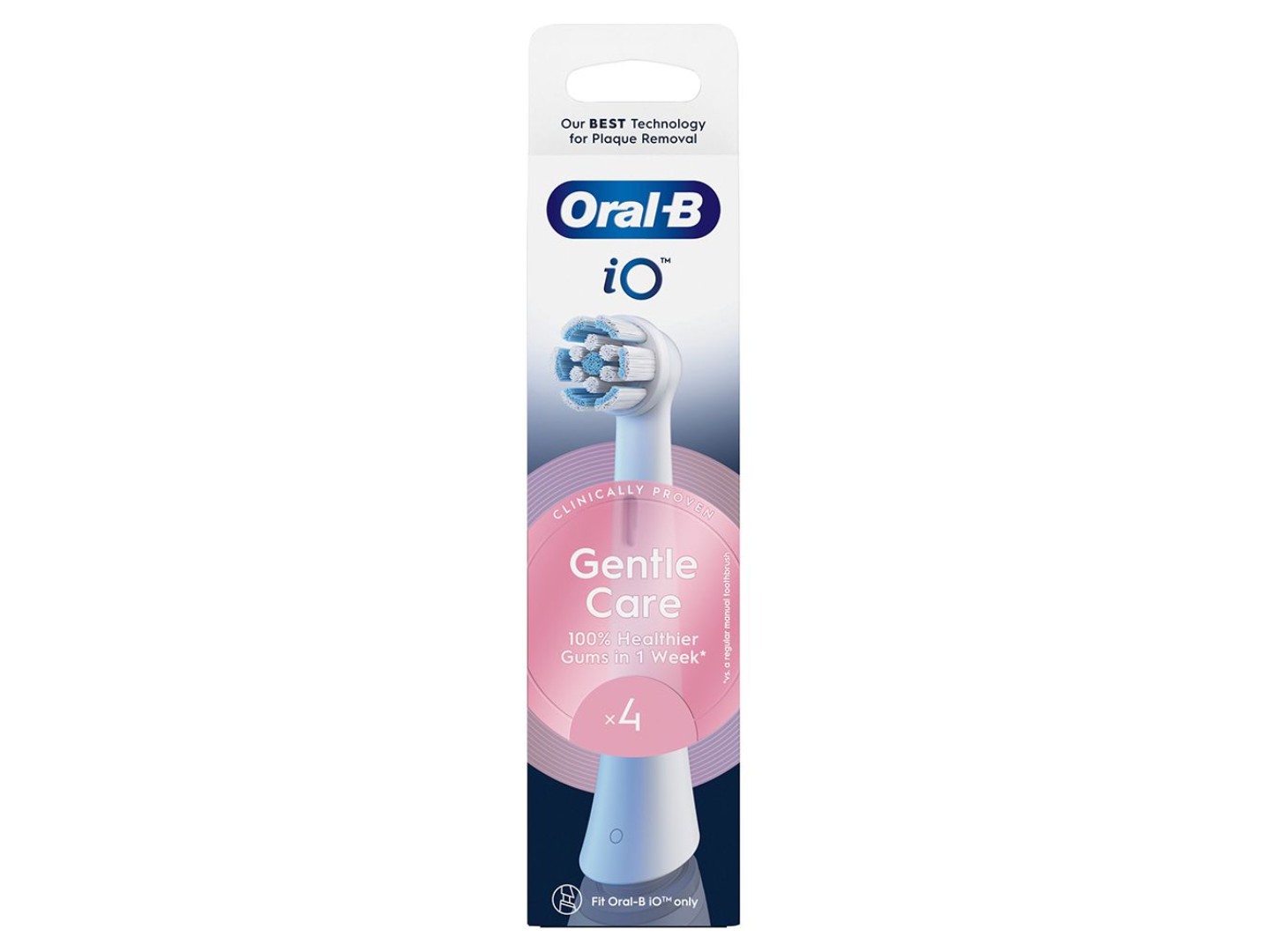 Насадка для зубної щітки Oral-B iO RB SWF-4 4шт — фото 3