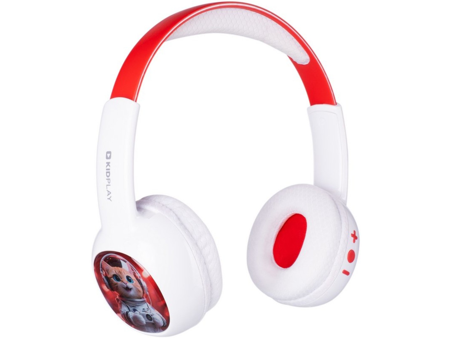 Навушники накладні бездротові Gelius KIDPlay GP HP-010 White/Red (101292) — фото 2