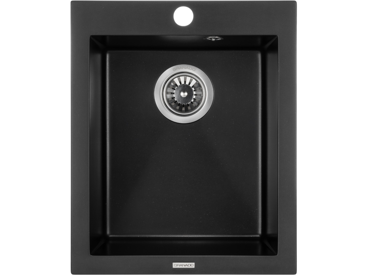 Мийка кухонна GRANADO Cadiz Black Shine — фото 1