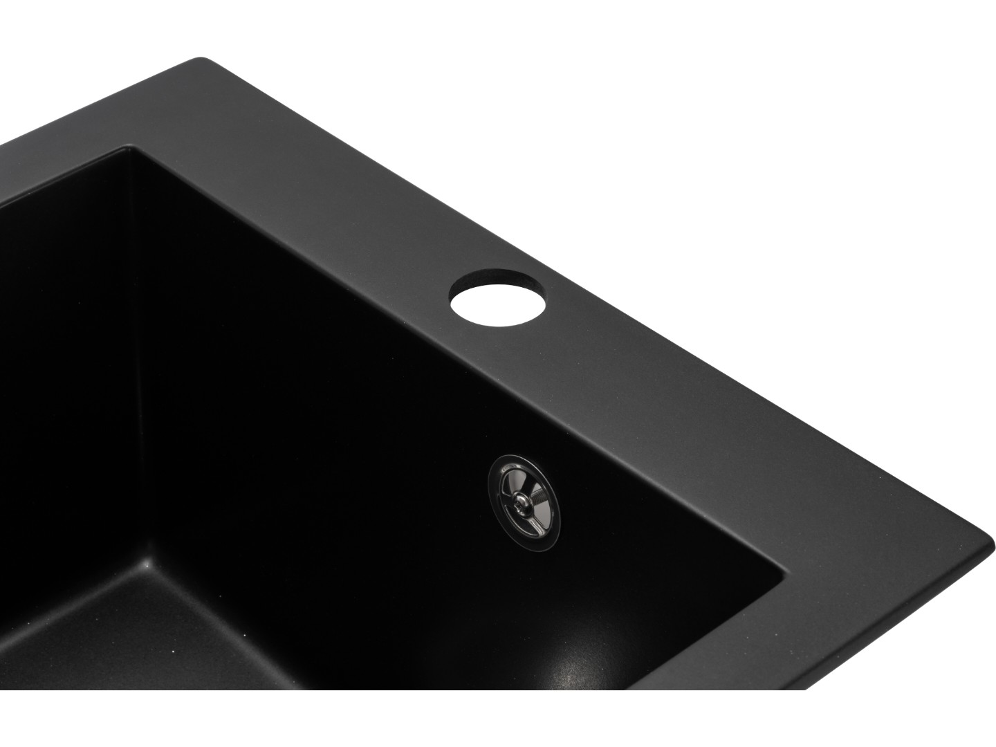 Мийка кухонна GRANADO Cadiz Black Shine — фото 4