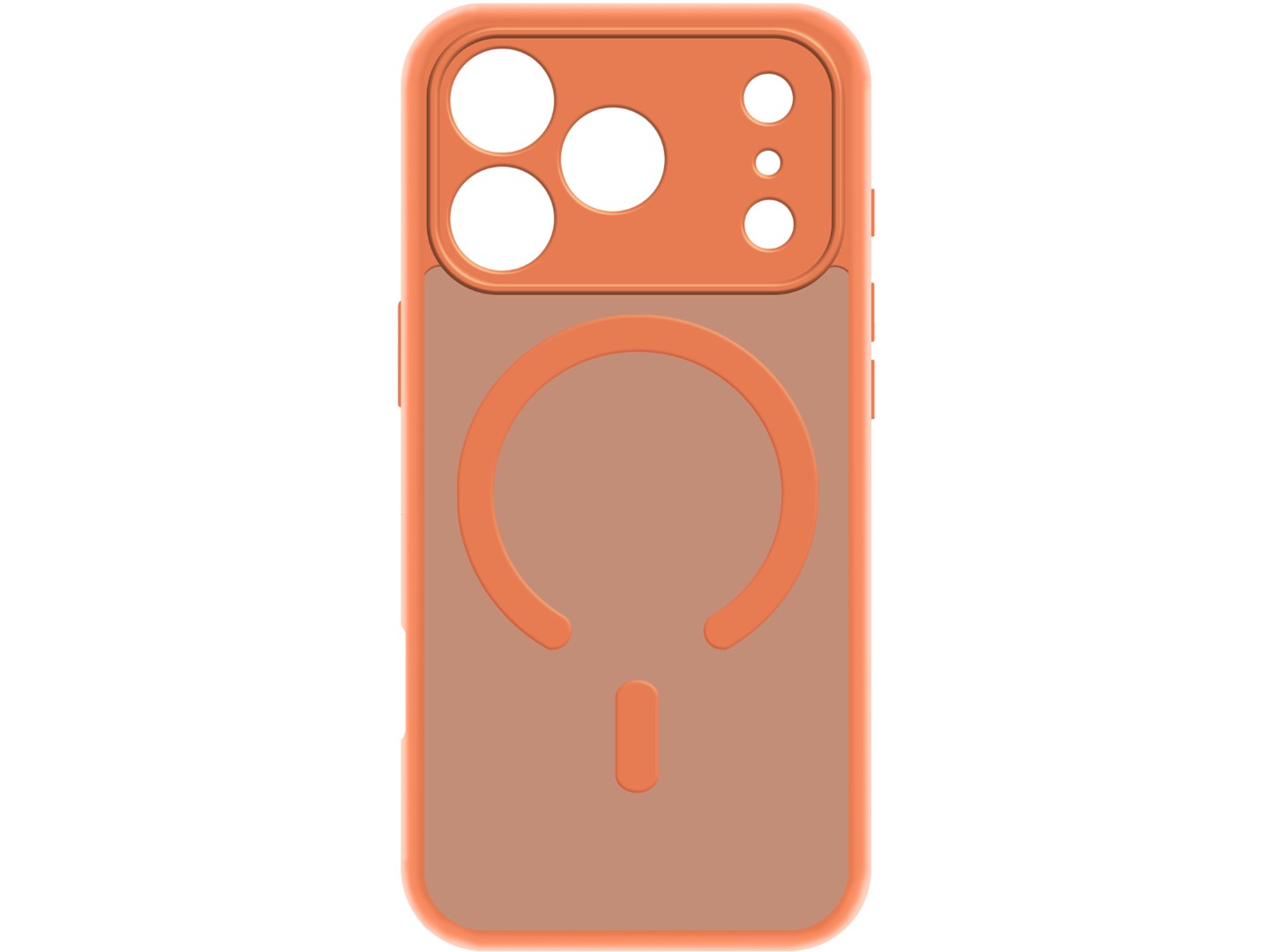 Чохол для смартфону MAKE for Apple iPhone 17 Pro Shadow+ Magnet Cosmic Orange (MCSDM-AI17PCO)