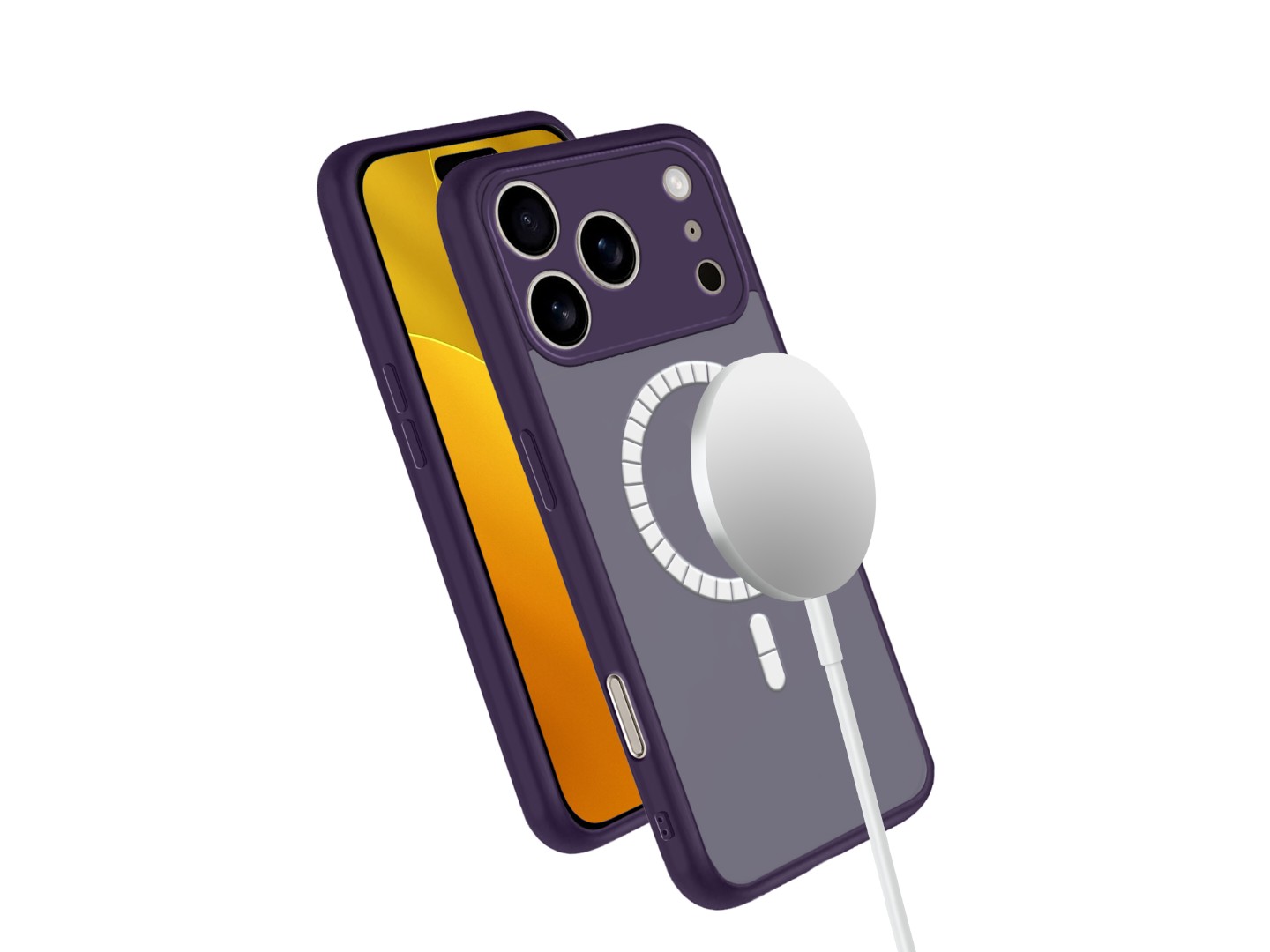 Чохол для смартфону MAKE Shadow plus Magnet for Apple iPhone 17 Pro, Purple (MCSDM-AI17PPL) — фото 3