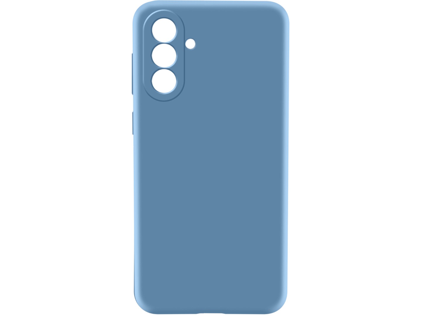 Чохол для смартфону MAKE Silicone for Samsung A37, Blue (MCL-SA37BL) — фото 1