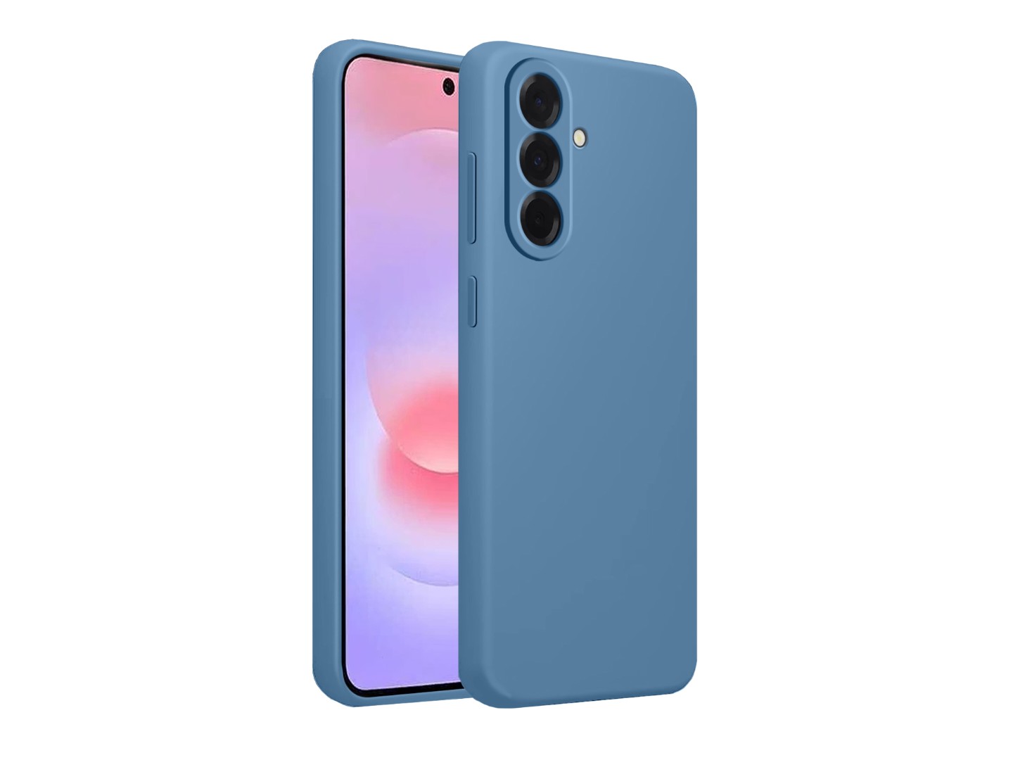 Чохол для смартфону MAKE Silicone for Samsung A37, Blue (MCL-SA37BL) — фото 3