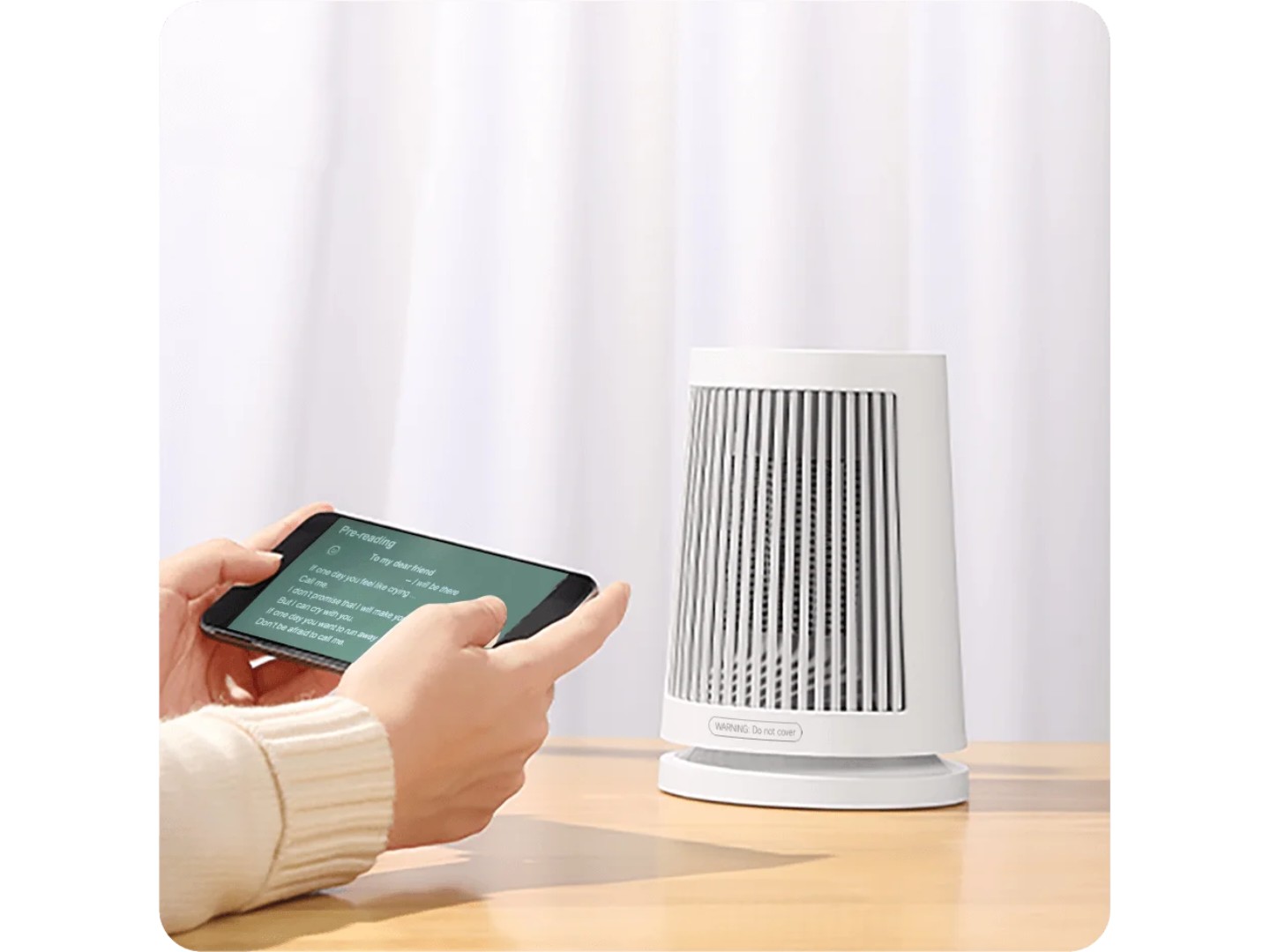 Тепловентилятор Xiaomi Desktop Heater EU (BHR8940EU) — фото 9