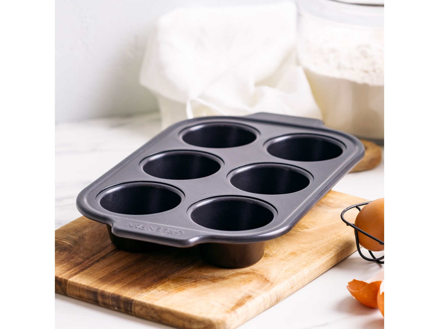 Форма для приготування Green Pan для кексів 32х20х4,3 см 6 шт. (CC007765-001) — фото 3