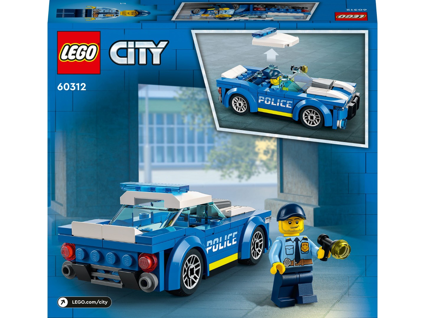 Конструктор LEGO City Поліцейський автомобіль (60312) — фото 8