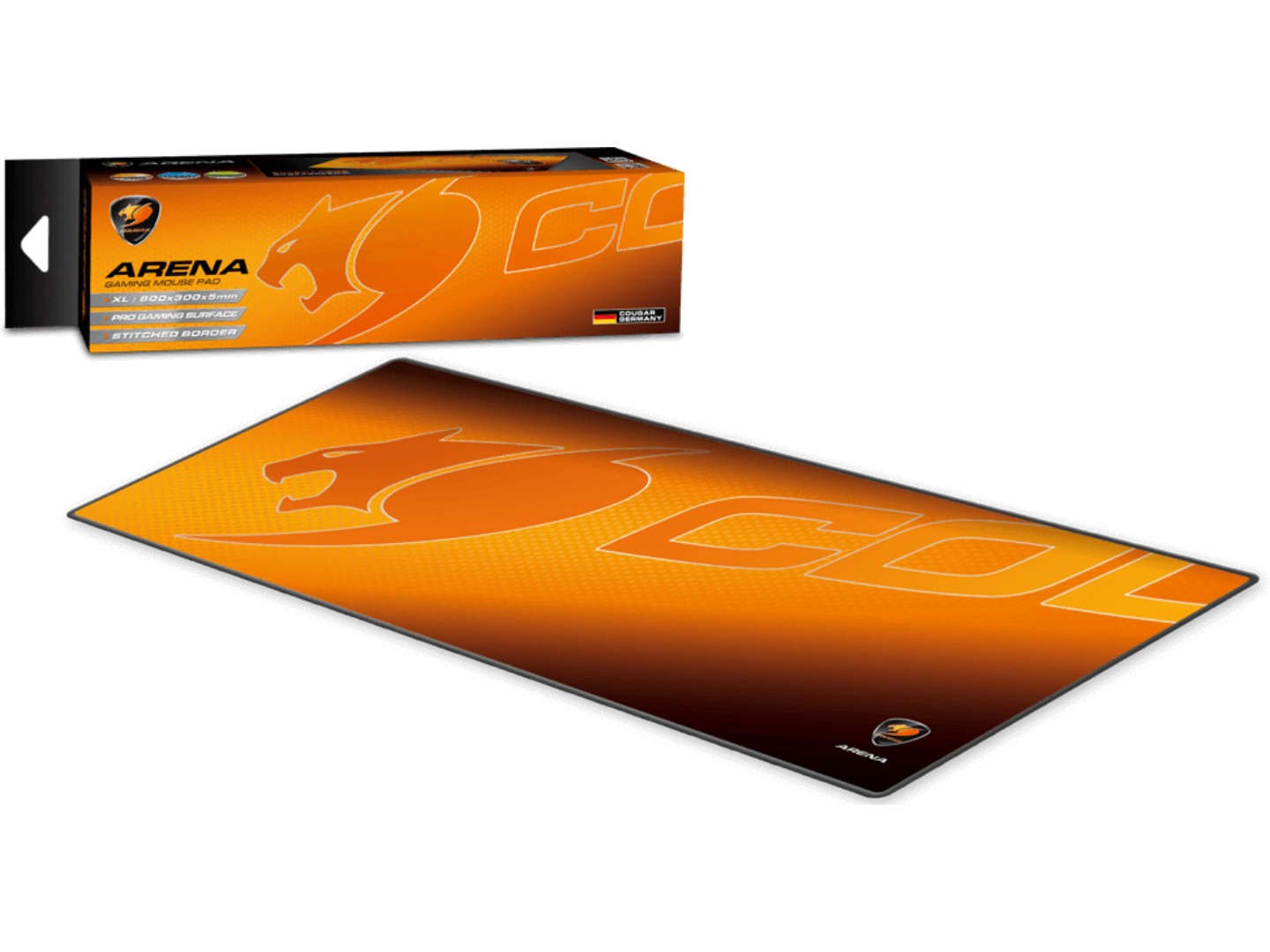 Килимок для миші ігровий Cougar Arena Orange — фото 3