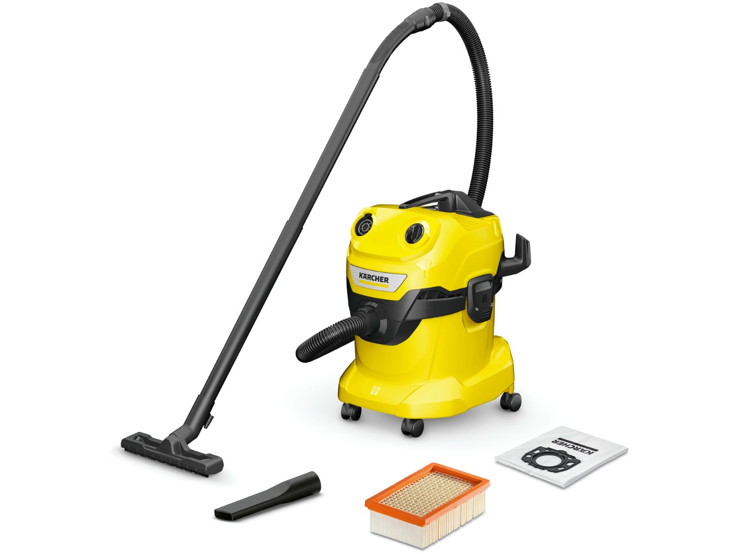 Пилосос для сухого прибирання з мішком Karcher WD 4 V-20/5/22 (1.628-209.0)