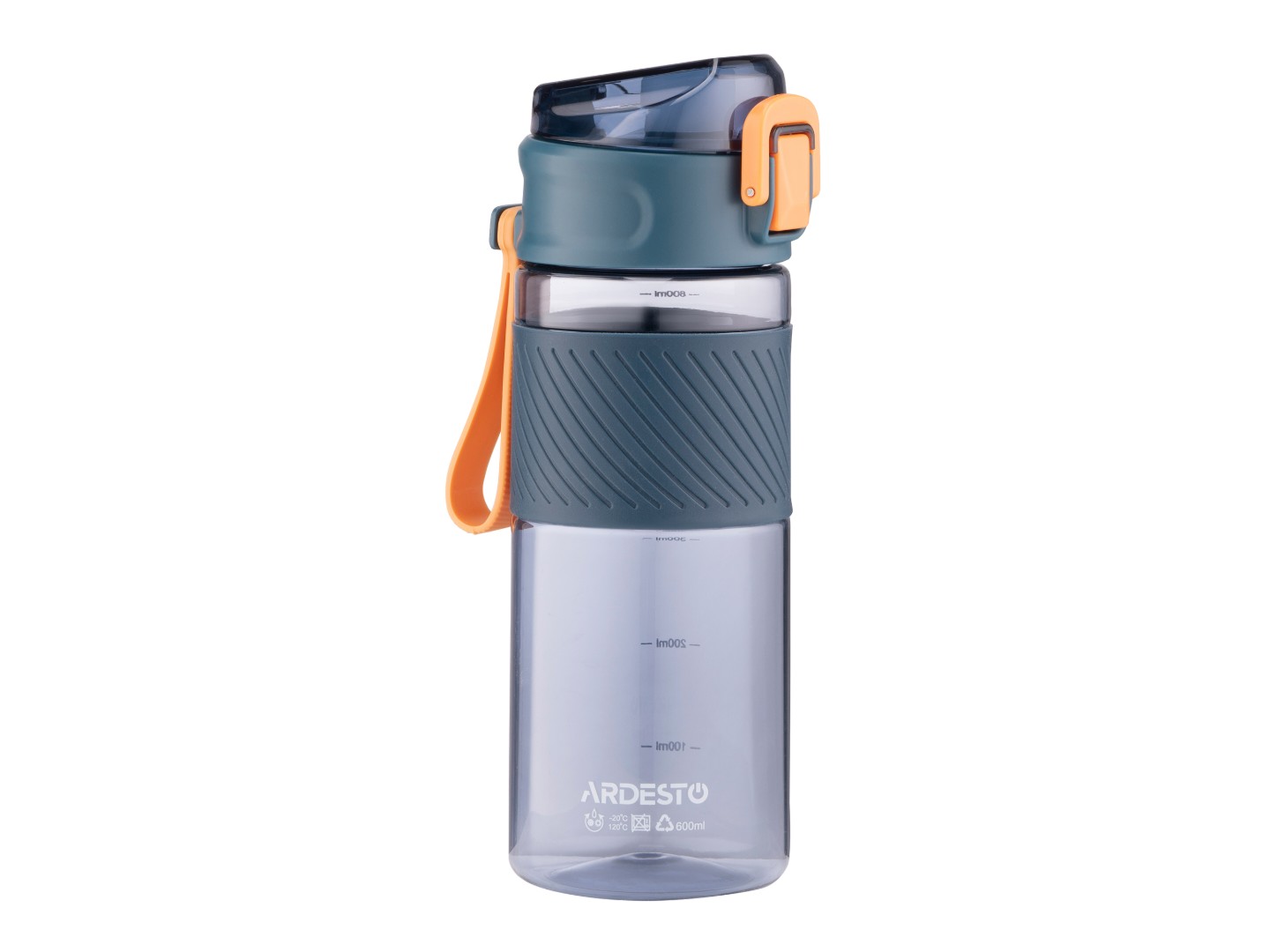 Пляшка для води ARDESTO Active 600 мл Dark Blue (AR2260PV)