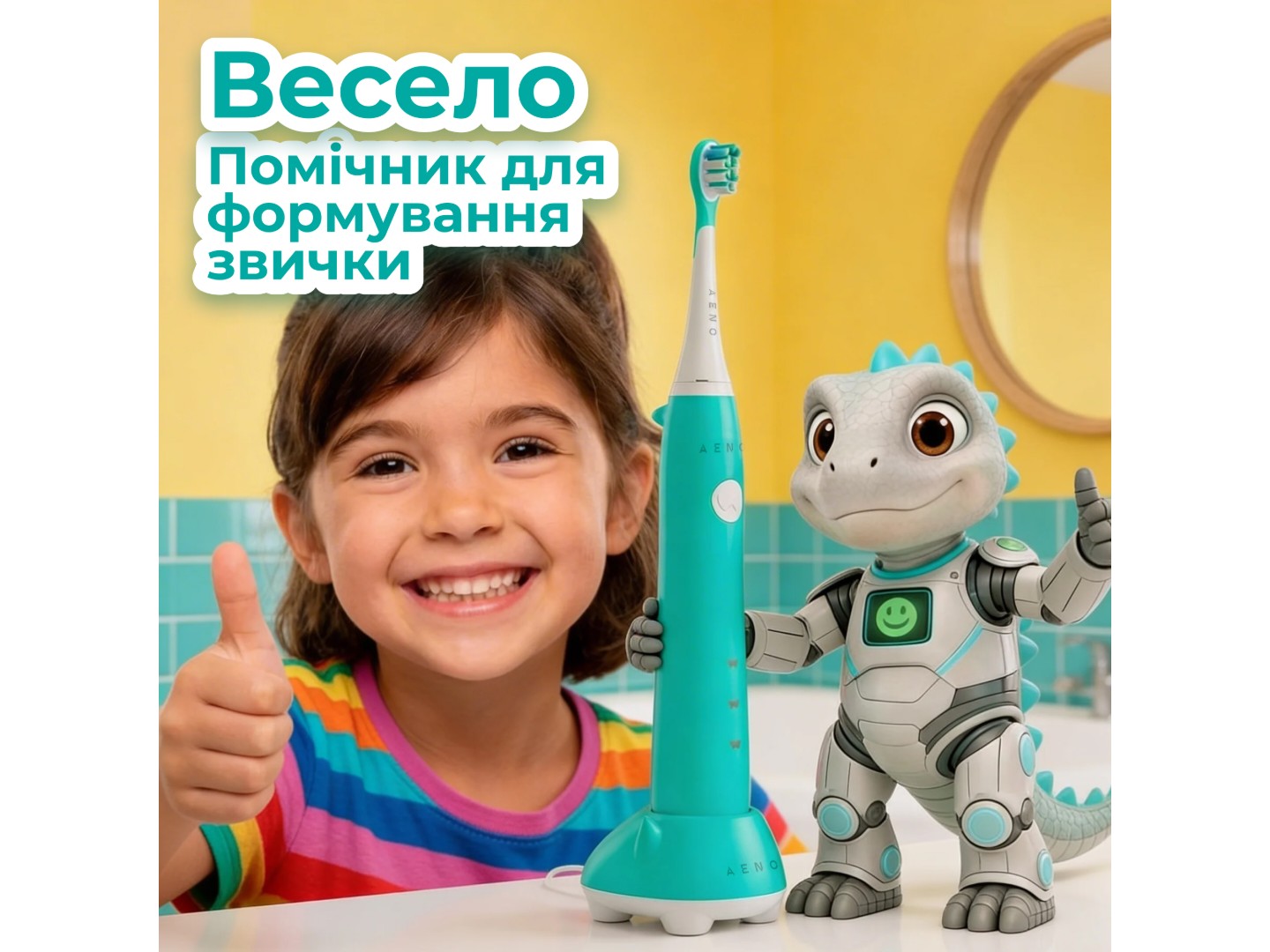 Зубна щітка електрична AENO ADB0009M — фото 5