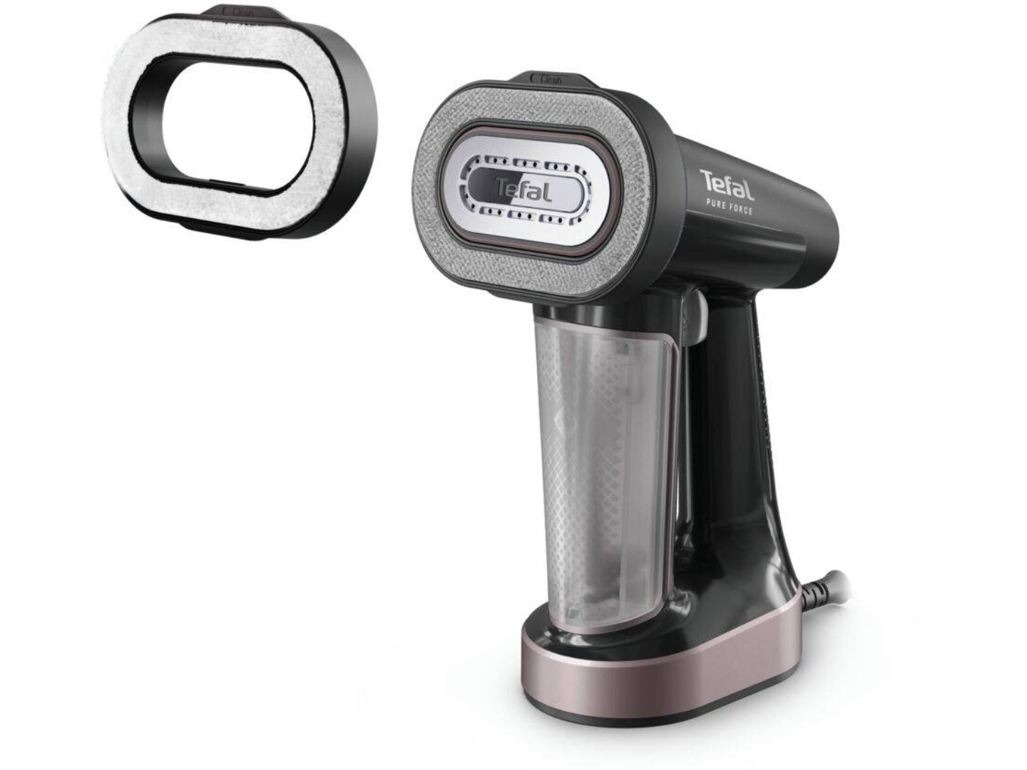 Вертикальний відпарювач ручний Tefal DT8765E0 PURE FORCE 3IN1 — фото 1