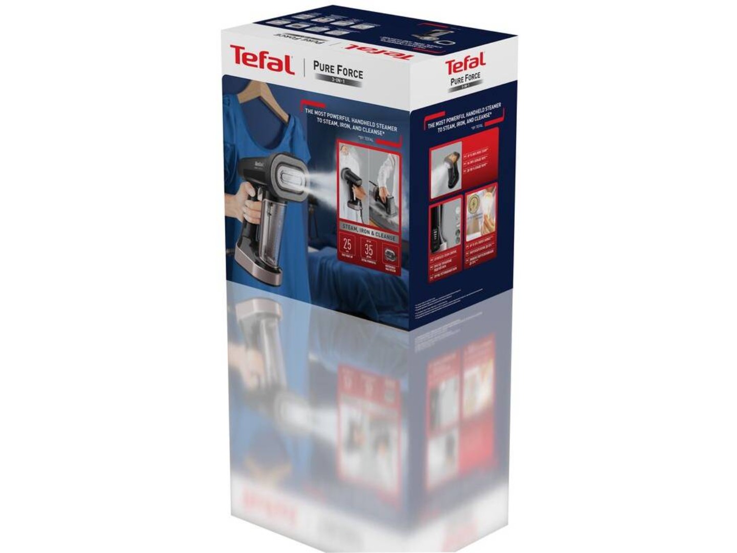 Вертикальний відпарювач ручний Tefal DT8765E0 PURE FORCE 3IN1 — фото 19